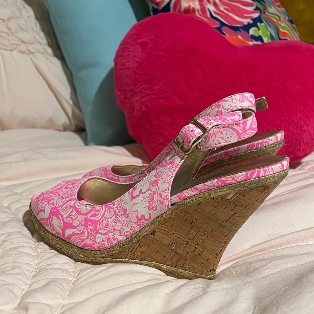 Lilly Pulitzer wedges